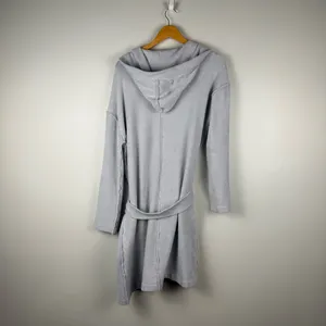 Barefoot Dreams CozyChic Lite Hooded Cardigan/Robe Belt Women's Size 2 Style 539 thumbnail 2