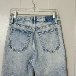 Abercrombie & Fitch 90s Straight Ultra High Rise Jeans Light Wash 28 6 thumbnail 7