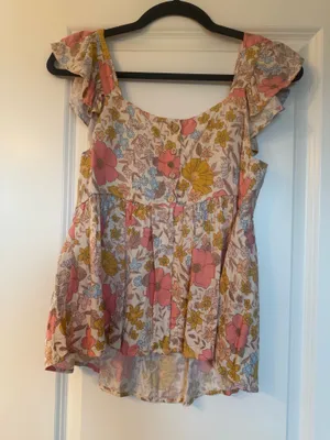 Illa Illa Cute floral tank thumbnail 1