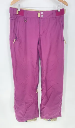 Roxy Ski Pants Trousers Women Violet W32 L31‎ Salopettes Snowboard thumbnail 1