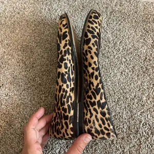 Michael Kors Calf-Hair Leopard Print Ballet Flats 6M Real Leather thumbnail 6