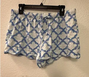 Roller Rabbit for Target Blue Monkey Print Pajama Shorts Size L YPYLKY thumbnail 1