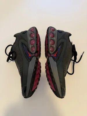 Nike Air Max Dn All Night Black Light Crimson Grey Women's Shoes 8 thumbnail 3