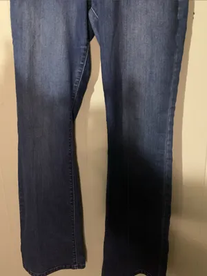 Jennifer Lopez Dark Blue Flare Jeans thumbnail 3
