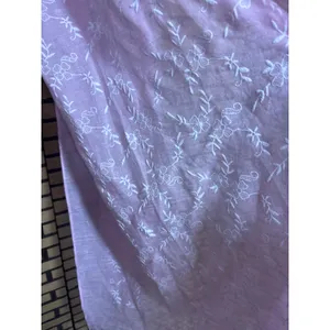 Christopher & Banks Pink Floral Embroidered Scarf‎ thumbnail 3