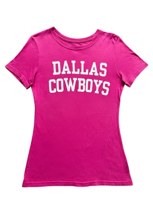 🔃Dallas Cowboys Pink Short Sleeve Tee Shirt thumbnail 4
