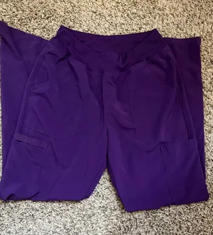 Dickies Purple Scrub Pants thumbnail 1