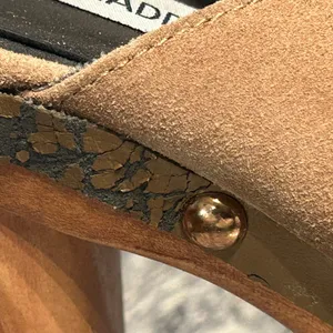 Steve Madden Tan Suede Mules thumbnail 6