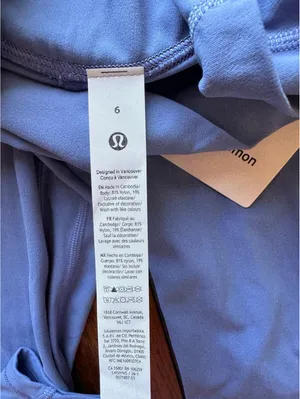 Lululemon Align With Pockets High Rise 25” Prep Blue Size 6 NWT thumbnail 6
