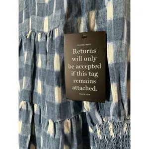 Tuckernuck Pomander Place Blue Ikat Kenzo Dress thumbnail 5