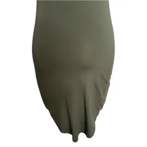 Say What? Womens Olive Green Mock Neck Short Sleeve Bodycon Dress Size S thumbnail 11