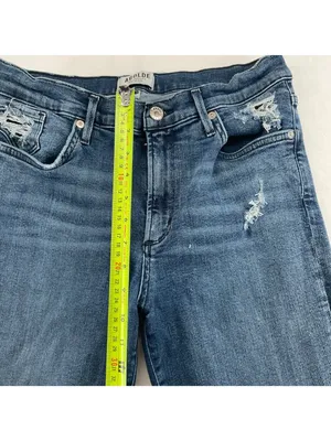 AGoldE jeans cotton mid rise waist 29 SZ 31 thumbnail 5