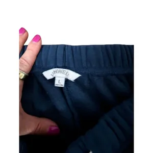 Unwell Alex Cooper Call Her Daddy Navy Blue Wide Leg Sweatpants Size Large‎ thumbnail 4