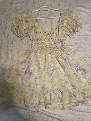 Babydoll dress Yellow thumbnail 3