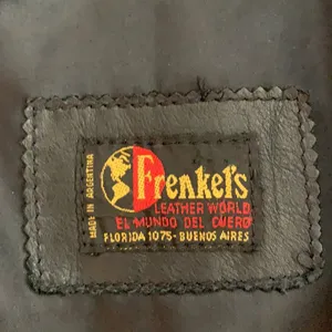 Vintage Genuine Leather Jacket Size L thumbnail 3