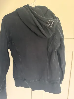 Lululemon Vintage Black Scuba Full Zip Hoodie thumbnail 2