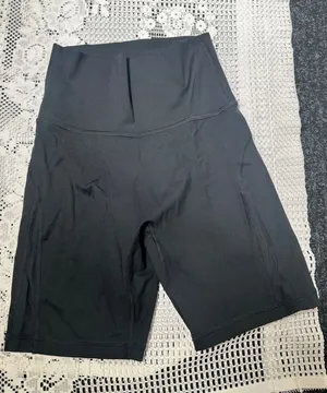 Aerie Black Bike Shorts thumbnail 1