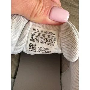 Adidas Grand Court Cloudfoam White Mint Green Stripe Sneakers Shoes women's‎ 8 thumbnail 8