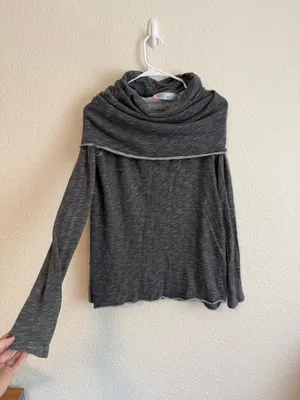 Free People Beach Cowl Pullover Sweater thumbnail 4