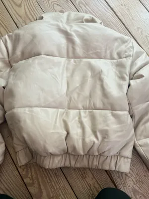 Abercrombie & Fitch Ultra Collection Vegan Leather Puffer Jacket - spot on back thumbnail 4