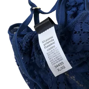 The Escante Collection Women Size XL Blue Bodysuit Lace (10E-35*) thumbnail 4