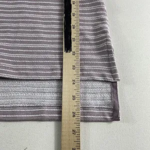 Columbia Top Shirt Women's XS 3/4 Sleeve Purple Textured Stripes Cotton‎ Ladies thumbnail 9