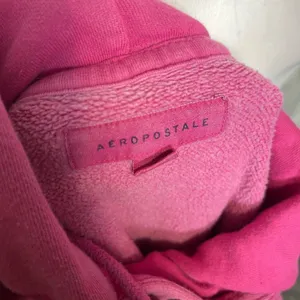 Aeropostale Hot Pink A87 Logo Graphic Hoodie Sweatshirt Womens Small Sleeve Prin thumbnail 6