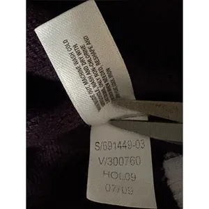 Gap Luxe Purple Crewneck Sweater w/ Button Detail thumbnail 7