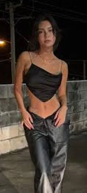 PRINCESS POLLY Julia Top Black Satin Backless Drape Cowl Neck Size US 6 S Small thumbnail 1