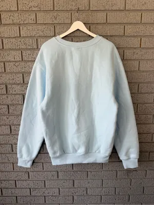 Comfrt Pastel Edit Light Blue Women's Sweatshirt Size Small thumbnail 4