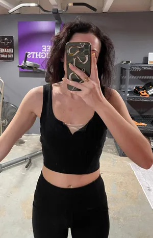 Garage Black Crop Top thumbnail 1