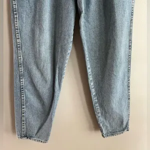 Vintage Bill Blass Pleated High Rise Tapered Mom Jeans Light Wash 80s 90s XS-S thumbnail 10