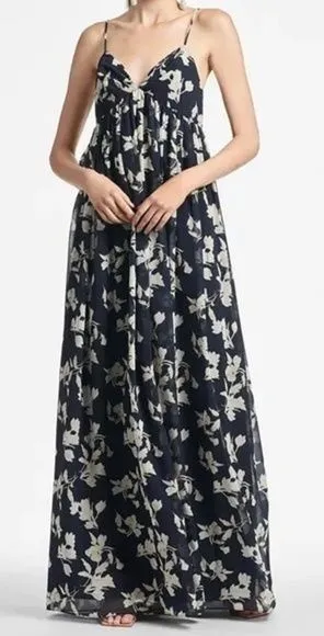 Sachin & Babi. Jessica Floral Print‎ Gown. thumbnail 1