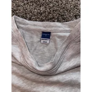Old Navy Women's Light Gray Vintage Tee Long Sleeve Size Small thumbnail 5