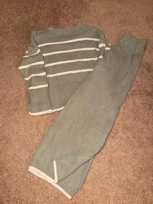 Sweater Set Green Size XS thumbnail 1
