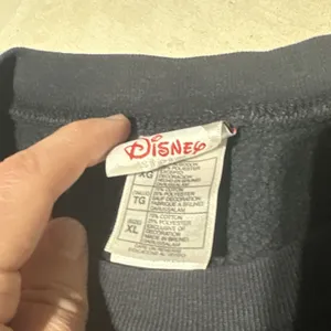 Vintage Disney Store SZ XL Cheshire Cat Sweatshirt Alice In Wonderland Blue Y2K thumbnail 5