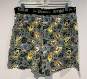 Mickey Mouse‎ nerd sleep shorts thumbnail 1