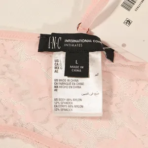 NWOT INC Concepts Blush Pink Lace Bralette Size Large thumbnail 5