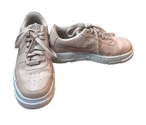 Nike Air Force 1 pixel wms pink white leather low top sneakers sz 9.5 SKU 10-465 thumbnail 1