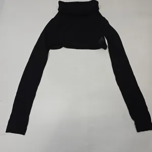 Superdown Camille Off Shoulder Top in Black thumbnail 3