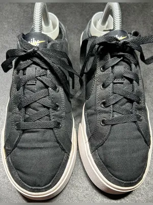Nike Women’s Size 9.5 Court Legacy Mule Shoes Black Slip On Sneakers thumbnail 3