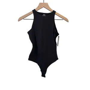 Skims Fits Everybody High Neck Bodysuit Onyx Size Small NWT thumbnail 5