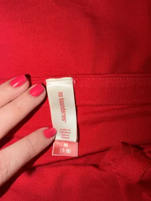 No Boundaries Red Tube Top Size Medium Strapless Basic Y2K Casual Top Summer thumbnail 4