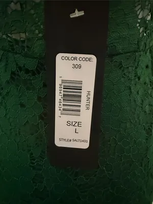 bebe Dark Green Lace Maxi Slip Dress thumbnail 6