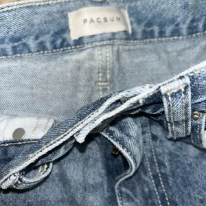 Pacsun Blue Baggy Fit Wide Leg Two Tone Jeans(Size 24) thumbnail 10