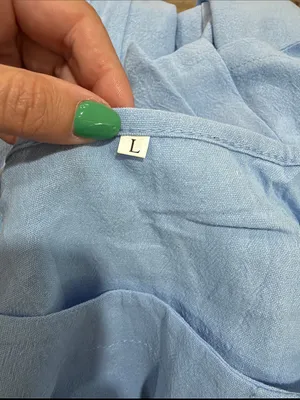 Light Blue Floral Button thumbnail 2