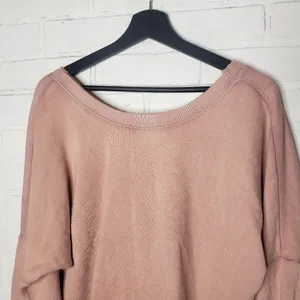 Free People Movement Charlotte Taupe Pink Wrap Top thumbnail 5