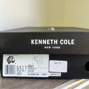 Kenneth Cole NEW Women’s New York Dolly Leather Platform Sandal Size 9.5 #B1674 thumbnail 2