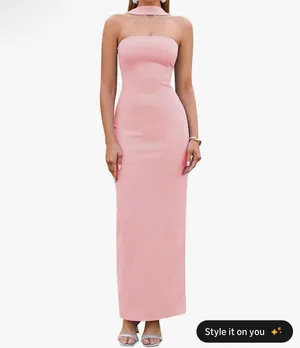Pink dress Size XS thumbnail 1