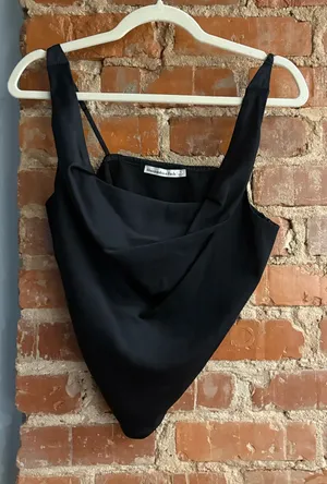 Abercrombie Crop Top Black thumbnail 1